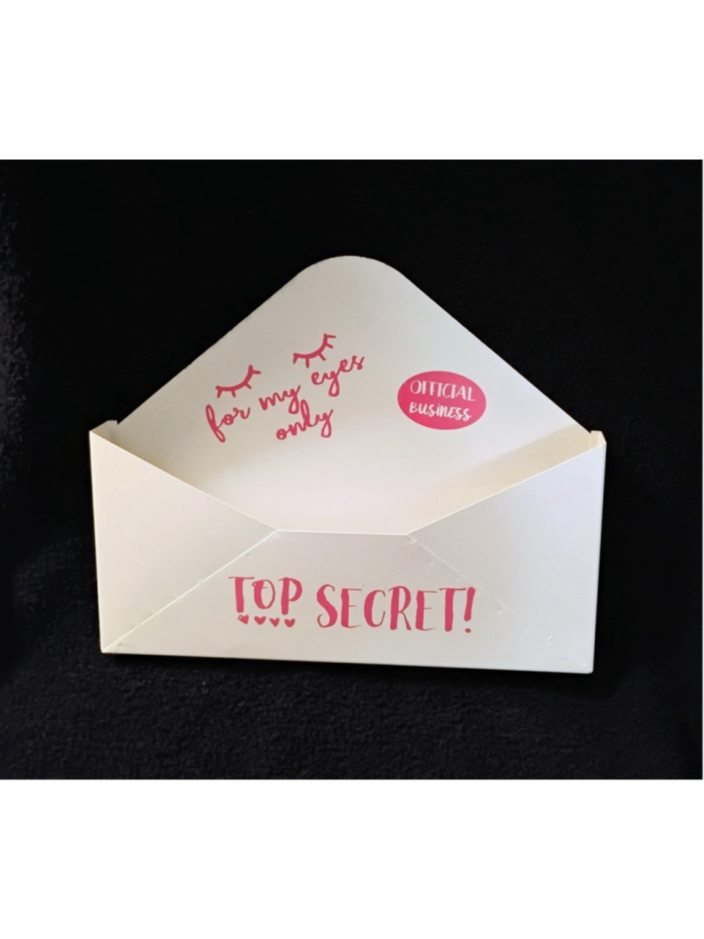 Hobby Lobby Decorative Top Secret Mailbox Pink Lettering Home Decor Wall Pocket